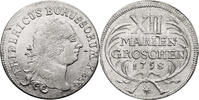 Preussen / Prussia, Friedrich II 12 Mariengroschen -