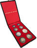 Bulgaria Luxury Set of Silver Proof Coins - 2 Leva and 5 Le -