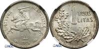 Lithuania 1 Litas Mare Variety -