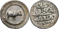 India - Mughal Empire Zodiac Rupee Taurus Nur al-Din Muhammad Jahangir -