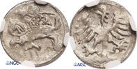 Poland / Lithuania NGC MS 60 Alexander Jagiellon -