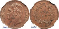 Sarawak 1 Cent James Brooke, Rajah -