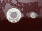 Australia 25 Cents & One Dollar Holey Dollar -