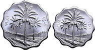 Iraq Set 5 and 10 Fils -