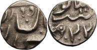India - Jaisalmir AR 1/8 Rupee Ranjit Singh / bird and umbrella -