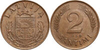 Latvia, First Republic 1918-1938 2 Santimi -