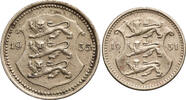 Estonia, Republic 1918-1941 10, 20 Senti -