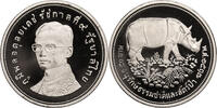 Thailand 50 Baht Wildlife Conservation Rhinoceros -