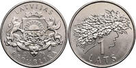 Latvia, Republic 1 Lats Summer Solstice -