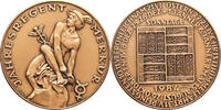 Austria. Vienna Br Medal Calendar Medal / Mercury Regent / Sundays -