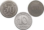 Uerdingen / Magdeburg / Elberfeld Set 3 Notgeld -