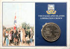 Falklands Islands 50 Pence (Crown) Liberation from Argentina Forces -