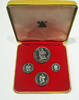 Bhutan Proof Set 40th anniversary of Jigme Wangchuk's accession -