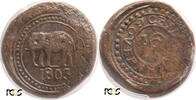 Ceylon, British Colony 1/12 Rixdollar 26,15 g. -