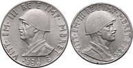 Albania, Italian Occupation Set: 1, 2 Lek 1939 R ss-vz