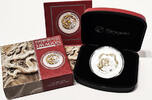 Australia 1 Dollar Year of the Dragon - gold-plated -