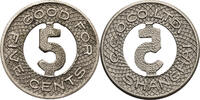 China. Shanghai Token 5 Cents The China General Omnibus Company Limited -