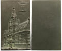 Belgium, Schaerbeek Uniface Plaquette City Hall Award -