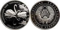 Belarus 1 Rouble Swans -