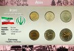 Iran, Islamic Republic Set of circulation coins -