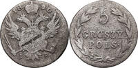Poland, Congress Kingdom of Poland 5 Groszy Alexander I -