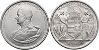 Hungary 5 Pengo 75th Birthday of Admiral Horthy -