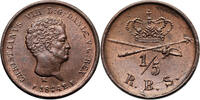 Denmark, Christian VIII 1/5 Rigsbankskilling -