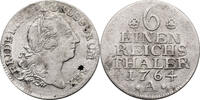 Brandenburg Preussen 1/6 Taler Friedrich II -