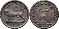 Great Britain, Walthamstow 1/2 Penny Token Lion -
