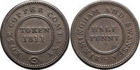 Great Britain, Birmingham 1/2 Penny Token ROSE COPPER COMPANY -