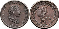 Great Britain, Walshampton, Essex 1/2 Penny Token VINCIT AMOR PATRIAE -