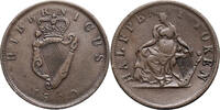 Ireland 1/2 Penny Token HIBERNICUS -