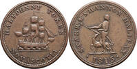 Canada, Nova Scotia 1/2 Penny Token STARR & SHANNON HALIFAX -