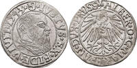 East Prussia/ Preussen, Herzogtum (Ostpreussen) Groschen Albrecht Hohenzollern 1525-1568 -