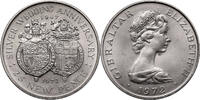 Gibraltar 25 New Pence 25th Wedding Anniversary -