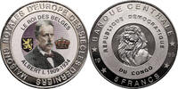 Congo, Democratic Republic 5 Francs Albert I King of Belgium -