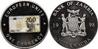 Zambia 1000 Kwacha 200 € Note -