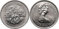 St. Helena Island 50 Pence / 1 Crown 25th anniversary of Queen Elizabeth's coronation -