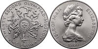 Isle of Man 1 Crown Summer Olympics, Moscow -