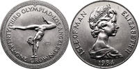 Isle of Man 1 Crown Summer Olympics, Los Angeles, Gymnastics -