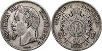 France, Napoleon III 5 Francs Paris Mint -