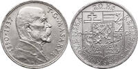 Czechoslovakia 20 Korun Death of President Masaryk -