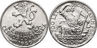Czechoslovakia 100 Korun 700th anniversary of Jihlava Mining Privileges -
