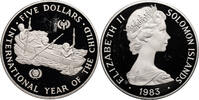 Solomon Islands 5 Dollars International Year of the Child -