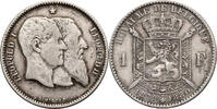 Belgium 1 Franc Fifty Years of Belgian Independence -