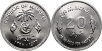 Maldives Islands 20 Rufiyaa F.A.O. -