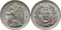 Chile, Republic 20 Centavos Condor -