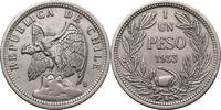 Chile, Republic 1 Peso Condor -