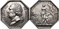 France, Louis XVIII Silver Medal Cie d'Assurances Gles a Paris -