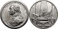 Courland, Maurice de Saxe (Moritz) Tin medal -